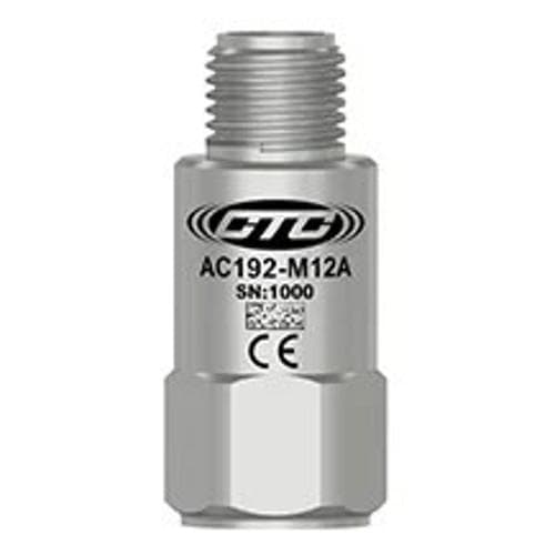 Cảm biến gia tốc 100 mV/g kích thước nhỏ gọn CTC AC192-M12A Cảm biến gia tốc 100 mV/g kích thước nhỏ gọn CTC AC192-M12A
