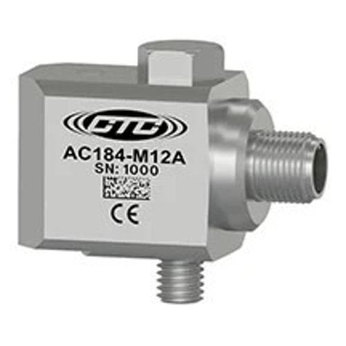 Cảm biến gia tốc 100 mV/g kích thước chuẩn CTC AC184-M12A Cảm biến gia tốc 100 mV/g kích thước chuẩn CTC AC184-M12A