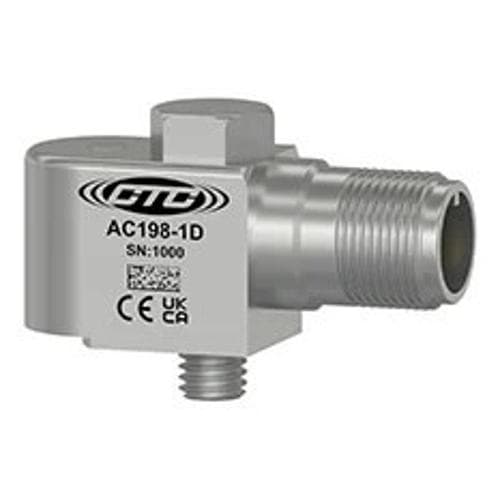 Cảm biến gia tốc 100 mV/g kích thước nhỏ gọn CTC AC198-6N Cảm biến gia tốc 100 mV/g kích thước nhỏ gọn CTC AC198-6N