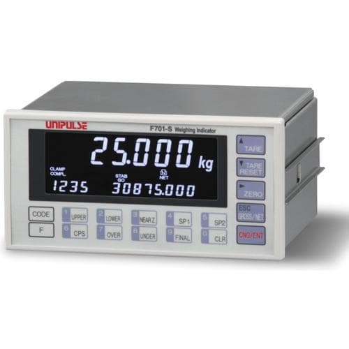 Bộ hiển thị cân thiết kế tiêu chuẩn toàn cầu hiệu suất cao UNIPULSE F701-S Bộ hiển thị cân thiết kế tiêu chuẩn toàn cầu hiệu suất cao UNIPULSE F701-S