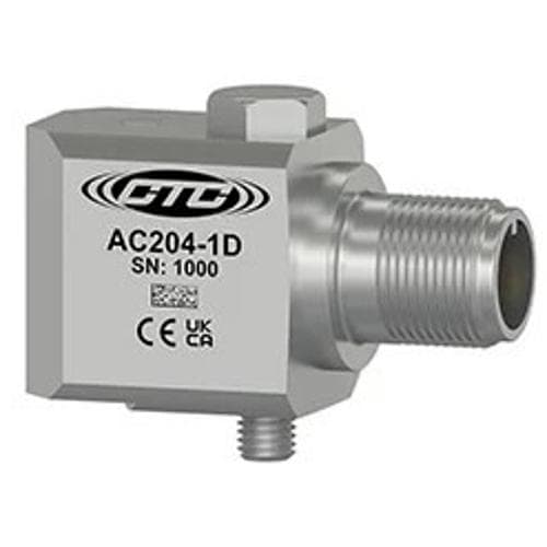 Cảm biến Cảm biến gia tốc tần số thấp100 mV/g CTC AC204-3D Cảm biến Cảm biến gia tốc tần số thấp100 mV/g CTC AC204-3D