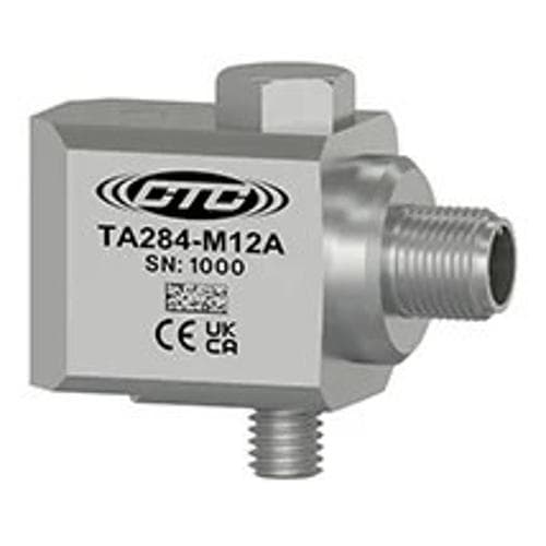 Cảm biến gia tốc đầu ra kép IEPE CTC TA284-M12A Cảm biến gia tốc đầu ra kép IEPE CTC TA284-M12A