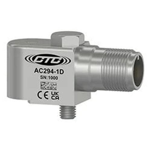 Cảm biến gia tốc 100 mV/g kích thước nhỏ gọn CTC AC294-6N Cảm biến gia tốc 100 mV/g kích thước nhỏ gọn CTC AC294-6N