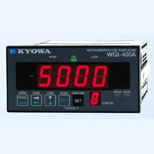 Bộ khuếch đại thiết bị KYOWA WGI-400A-01E Hoạt động AC với đầu ra BCD Bộ khuếch đại thiết bị KYOWA WGI-400A-01E Hoạt động AC với đầu ra BCD