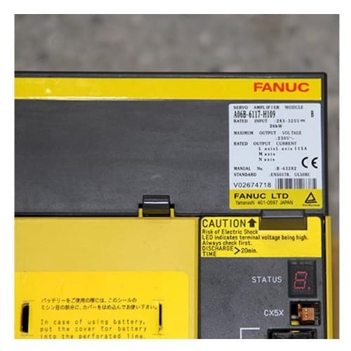 Fanuc Servo Driver/ Bộ điều khiển động cơ servo A06B-6117-H109 Fanuc Servo Driver/ Bộ điều khiển động cơ servo A06B-6117-H109