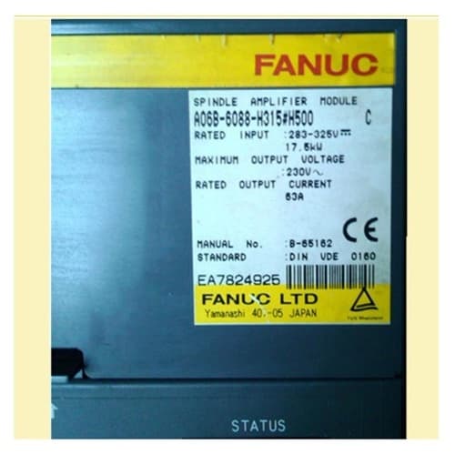 Fanuc Servo Driver/ Bộ điều khiển động cơ servo A06B-6088-h315 Fanuc Servo Driver/ Bộ điều khiển động cơ servo A06B-6088-h315
