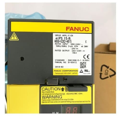 Fanuc Servo Driver/ Bộ điều khiển động cơ servo A06B-6202-H015 Fanuc Servo Driver/ Bộ điều khiển động cơ servo A06B-6202-H015