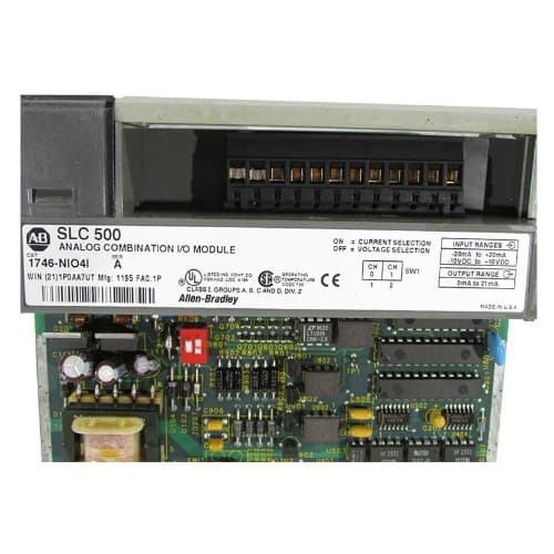 Allen Bradley 1746-NIO4I IO Module SLC 500 Processors Allen Bradley 1746-NIO4I IO Module SLC 500 Processors