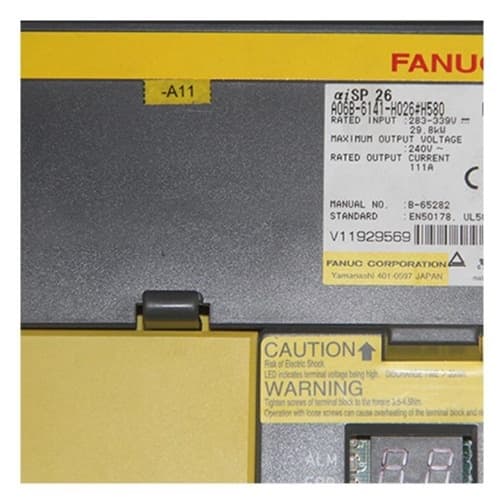 Fanuc A06B-6141-H026#H580 AC Spindle Motor Fanuc A06B-6141-H026#H580 AC Spindle Motor