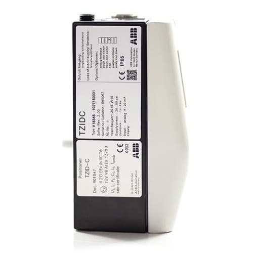 ABB Digital Positioners Series Electro-Pneumatic Positioner TZIDC ABB Digital Positioners Series Electro-Pneumatic Positioner TZIDC