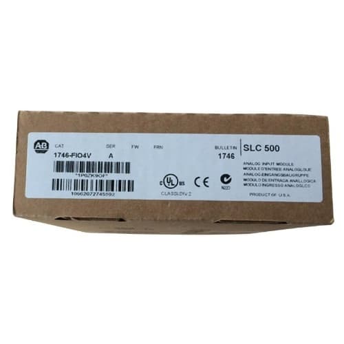 Allen Bradley 1746-FIO4V IO Modules SLC 500 Processors Allen Bradley 1746-FIO4V IO Modules SLC 500 Processors