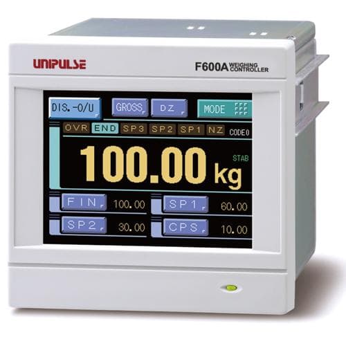 Bộ hiển thị cân Hiển thị đồ thị/ màn hình loại cảm ứng UNIPULSE F600AT-DAV Bộ hiển thị cân Hiển thị đồ thị/ màn hình loại cảm ứng UNIPULSE F600AT-DAV