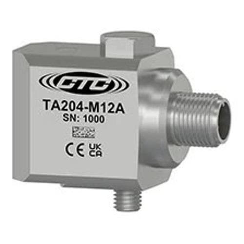 Cảm biến gia tốc đầu ra kép IEPE CTC TA204-M12A Cảm biến gia tốc đầu ra kép IEPE CTC TA204-M12A
