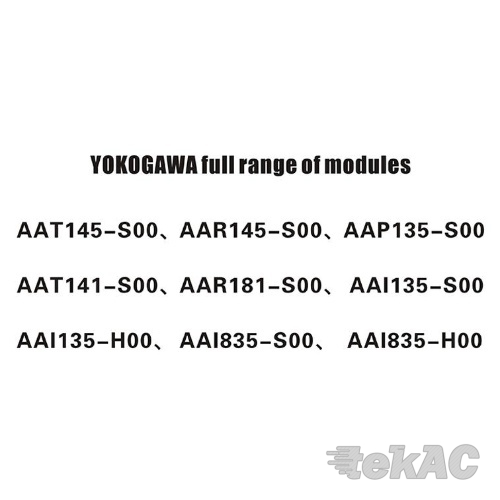 Yokogawa AAI835-H00 input and output modules