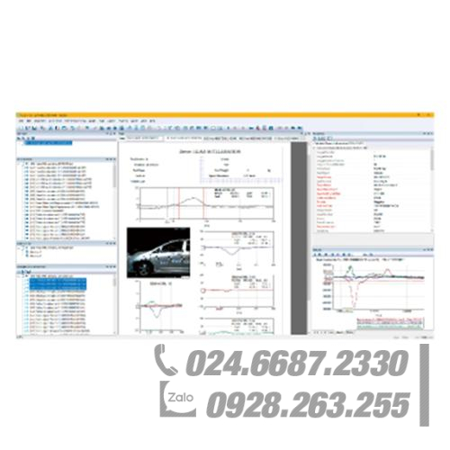 Phần mềm phân tích kiểm tra sự cố KYOWA Phần mềm phân tích kiểm tra sự cố KYOWA