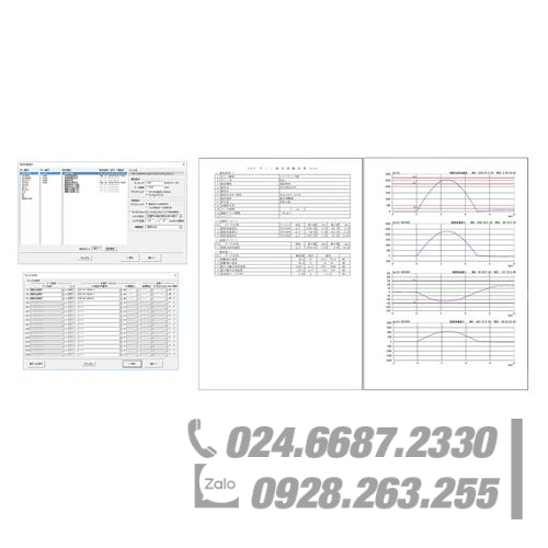 Phần mềm đánh giá giả KYOWA Phần mềm đánh giá giả KYOWA