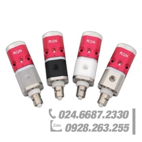Van màng PTFE dòng ATV 2 (Vận hành bằng không khí) KGN ATV222 Van màng PTFE dòng ATV 2 (Vận hành bằng không khí) KGN ATV222