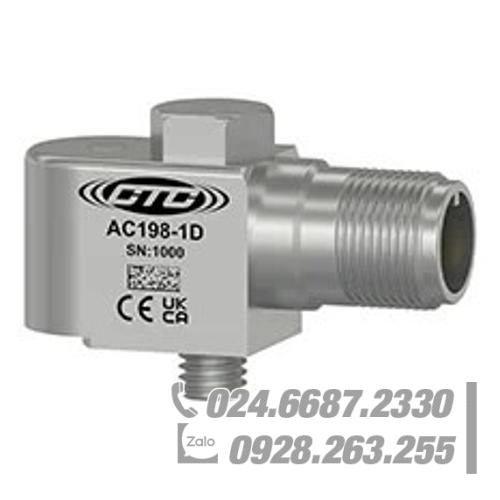 Cảm biến gia tốc 100 mV/g kích thước nhỏ gọn CTC AC198-6N Cảm biến gia tốc 100 mV/g kích thước nhỏ gọn CTC AC198-6N