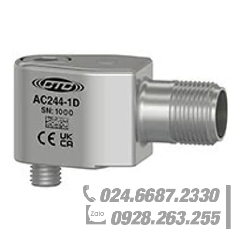 Cảm biến gia tốc 100 mV/g kích thước mini CTC AC244 Cảm biến gia tốc 100 mV/g kích thước mini CTC AC244