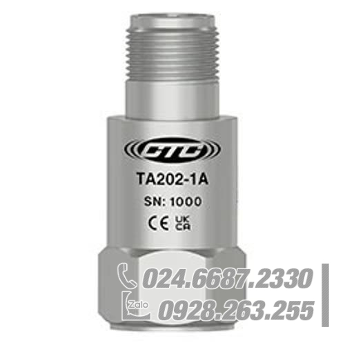 Cảm biến gia tốc đầu ra kép IEPE CTC TA202-3A Cảm biến gia tốc đầu ra kép IEPE CTC TA202-3A