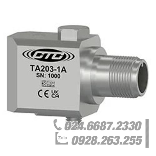 Cảm biến gia tốc đầu ra kép IEPE CTC TA203-3A Cảm biến gia tốc đầu ra kép IEPE CTC TA203-3A