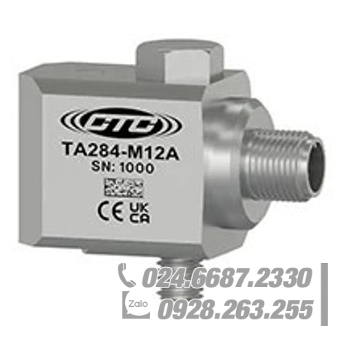 Cảm biến gia tốc đầu ra kép IEPE CTC TA284-M12A Cảm biến gia tốc đầu ra kép IEPE CTC TA284-M12A