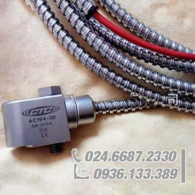 Cảm biến gia tốc 100 mV/g kích thước nhỏ gọn CTC AC194-3D