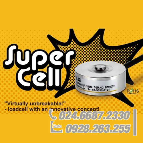 Cảm biến tải trọng với độ cứng và tần số đáp ứng cao UNIPULSE SCB-2kN Cảm biến tải trọng với độ cứng và tần số đáp ứng cao UNIPULSE SCB-2kN