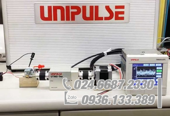 Bộ đo mô men quay không vành góp điện UNIPULSE UTMIII-1Nm và Bộ hiển thị mô men cho UTMII/UTMV UNIPULSE TM500