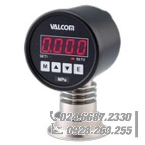 Máy đo áp suất số thông minh (Cảm biến/Công tắc) 50kPa–3MPa VALCOM HSMC2 Máy đo áp suất số thông minh (Cảm biến/Công tắc) 50kPa–3MPa VALCOM HSMC2