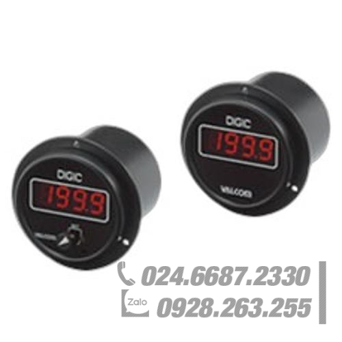 Bộ hiển thị lực số hóa tròn có thể thay thế Bourdon (Áp suất/ Tải trọng) với 1 cài đặt so sánh đầu ra riêng biệt VALCOM VPMC Bộ hiển thị lực số hóa tròn có thể thay thế Bourdon (Áp suất/ Tải trọng) với 1 cài đặt so sánh đầu ra riêng biệt VALCOM VPMC