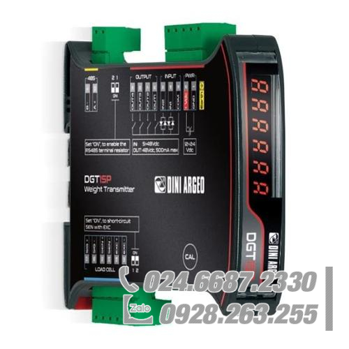 Bộ phát để gắn DIN-rail - 2 đầu vào Bộ phát để gắn DIN-rail - 2 đầu vào