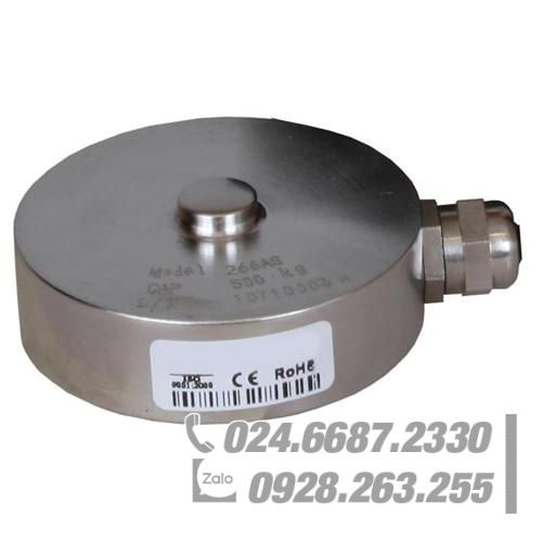 Cảm biến lực Load Cell 200 kg. Nén. IP67 Mạ Niken ANYLOAD VZ266AH 200kg Cảm biến lực Load Cell 200 kg. Nén. IP67 Mạ Niken ANYLOAD VZ266AH 200kg