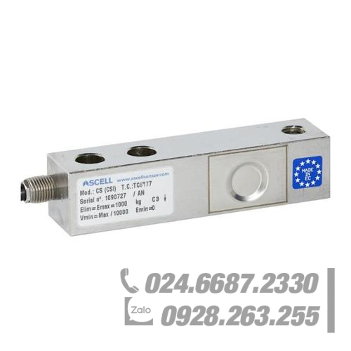 Cảm biến lực Load Cell Shear Beam 750 kg chất liệu thép không gỉ Cảm biến lực Load Cell Shear Beam 750 kg chất liệu thép không gỉ