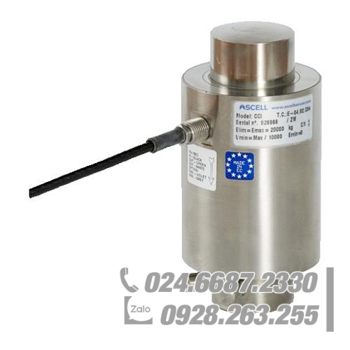 Cảm biến lực Load Cell 80 tấn chất liệu thép không gỉ Cảm biến lực Load Cell 80 tấn chất liệu thép không gỉ