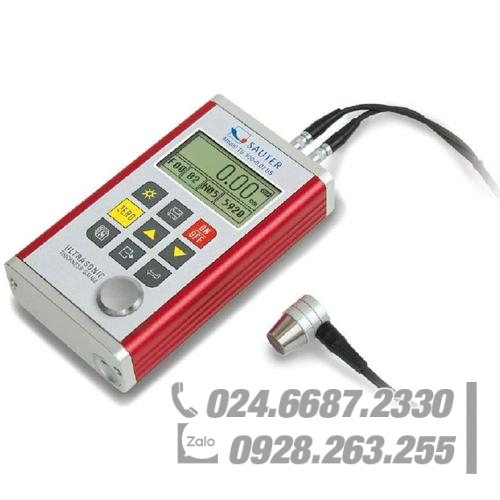 Máy đo độ dày siêu âm Sauter TU-US. Dải đo 0 Máy đo độ dày siêu âm Sauter TU-US. Dải đo 0