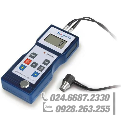 Máy đo độ dày siêu âm Sauter TB-US. Phạm vi đo 1–225 mm TB 200-0 Máy đo độ dày siêu âm Sauter TB-US. Phạm vi đo 1–225 mm TB 200-0