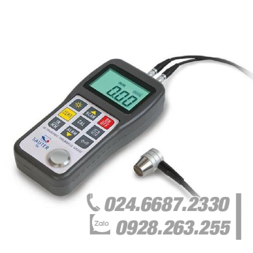 Máy đo độ dày siêu âm Sauter TN-US. Phạm vi đo 0 Máy đo độ dày siêu âm Sauter TN-US. Phạm vi đo 0