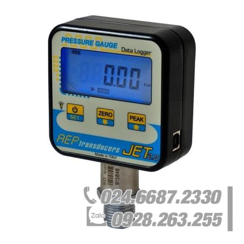 Đồng hồ đo áp suất kỹ thuật số JET 2500 bar AEP-TRANSDUCERS JET-2KB5 Đồng hồ đo áp suất kỹ thuật số JET 2500 bar AEP-TRANSDUCERS JET-2KB5