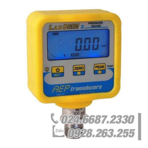 Máy đo áp kỹ thuật số LABDMM2 100 bar. Để đo áp suất và nhiệt độ AEP-TRANSDUCERS LABDMM2-100B Máy đo áp kỹ thuật số LABDMM2 100 bar. Để đo áp suất và nhiệt độ AEP-TRANSDUCERS LABDMM2-100B