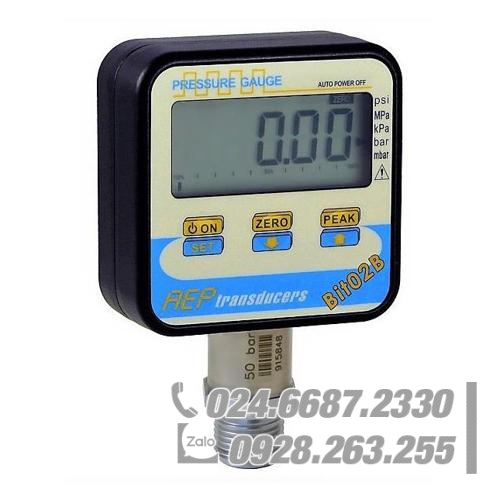 Máy đo áp kỹ thuật số BIT02B 1000 bar AEP-TRANSDUCERS BIT02B-1KB Máy đo áp kỹ thuật số BIT02B 1000 bar AEP-TRANSDUCERS BIT02B-1KB