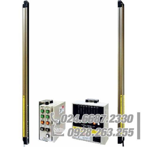 Cảm biến quang an toàn chiếu trực tiếp cho máy ép RIKEN OPTECH RPX425 X2FL1 Cảm biến quang an toàn chiếu trực tiếp cho máy ép RIKEN OPTECH RPX425 X2FL1
