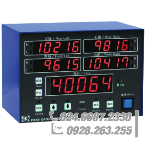 Hệ thống giám sát tải DUCIS RIKEN PLA-4C Hệ thống giám sát tải DUCIS RIKEN PLA-4C